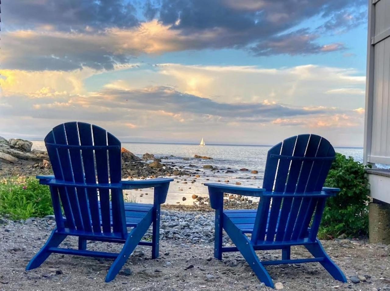 Perkins Cove Oceanfront Cottage Ogunquit Exteriör bild